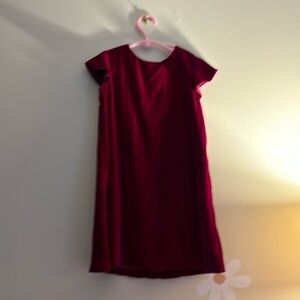 Size 6 crushed velvet dress with lining Gymboree
